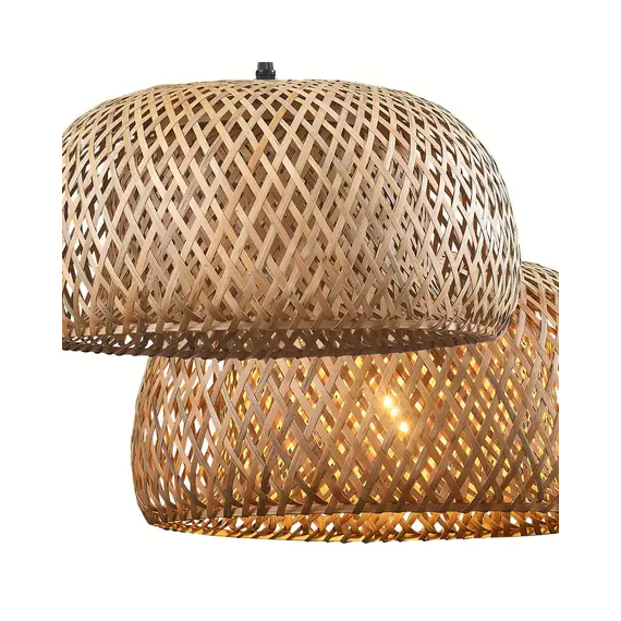 Люстра в стилі бохо, підвісний світильник Goldlux 329110 Korfu E27 1x20W IP20 Бежевий, изображение 3