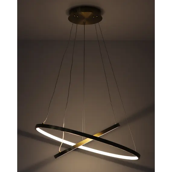 Підвісний світильник, люстра Goldlux 329189 Lea 2 Led 2x35W 4000K 4600Lm IP20 Золото, изображение 3