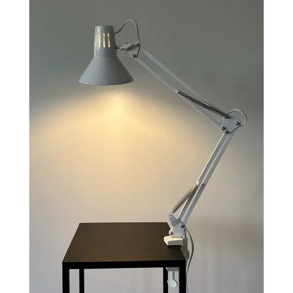 Настільна лампа Goldlux 327536 Worker E27 1x10W IP20 Wh, изображение 5