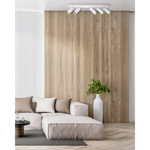 Спот Goldlux 326522 Fado GU10 5x10W IP20 Wh, изображение 2