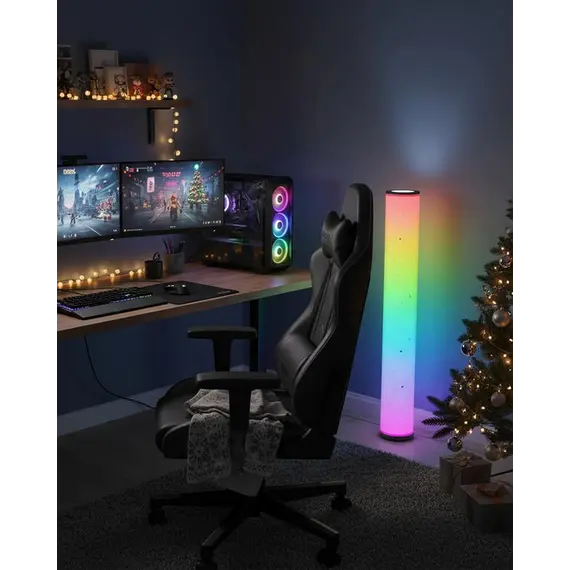 Торшер Goldlux 325341 Stella Led 1x12W 3000K+RGB IP20 WH, изображение 2