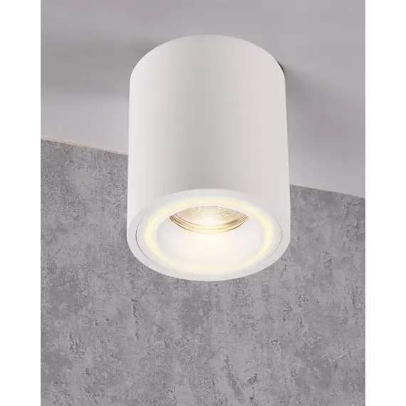 Точечный светильник Goldlux 323644 Falco GU10 1x10W IP20 WH, изображение 2