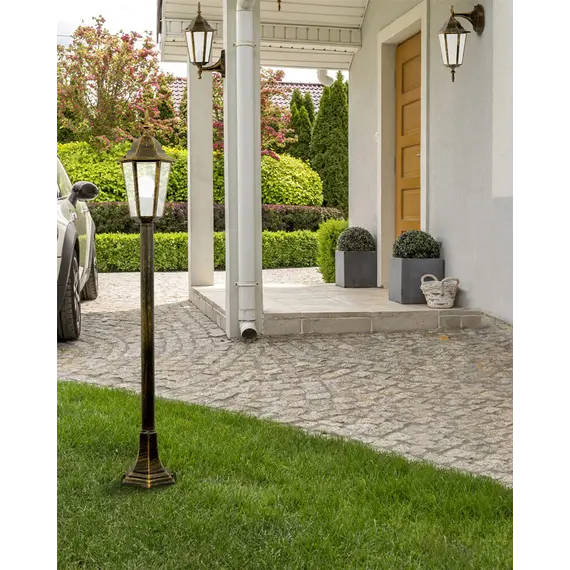 Уличный светильник Goldlux 202253 Liguria E27 1x20W IP43 PT, изображение 3