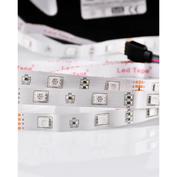 Світлодіодна стрічка Goldlux 314437 RGB 18W IP20 5m Controller, зображення 2