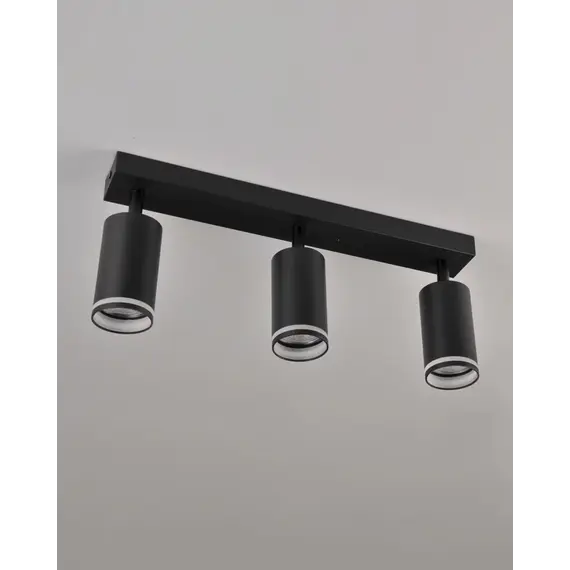 Спот Goldlux 322340 Paris GU10 3x10W IP20 BK, зображення 2