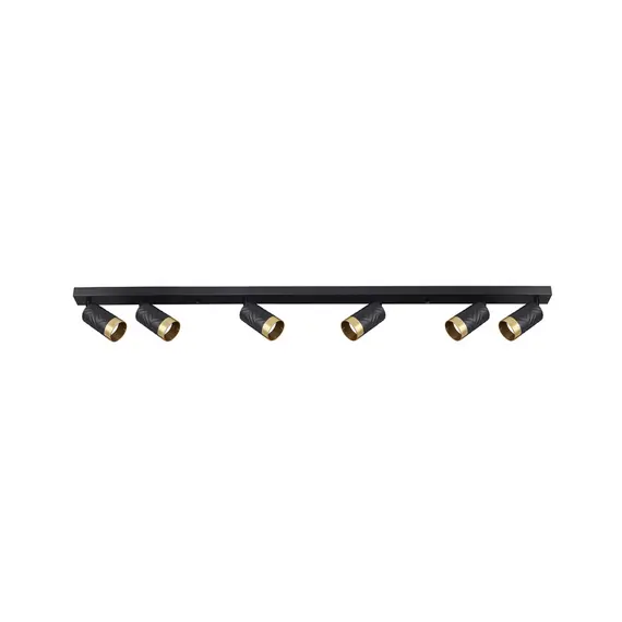 Спот Goldlux 323576 Arras GU10 6x10W IP20 BK, изображение 3