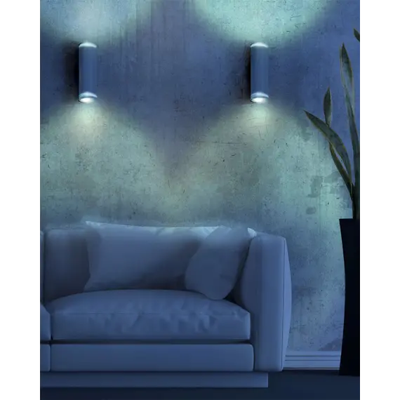 Бра Goldlux 324375 Paris GU10 2x10W IP20 WH, зображення 3