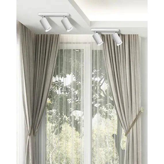 Спот Goldlux 324795 Turyn GU10 2x10W IP44 WH, зображення 2