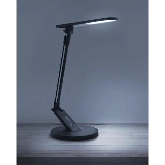 Настільна лампа Goldlux 324993 Optimum Led 1x7W IP20 BK, зображення 5