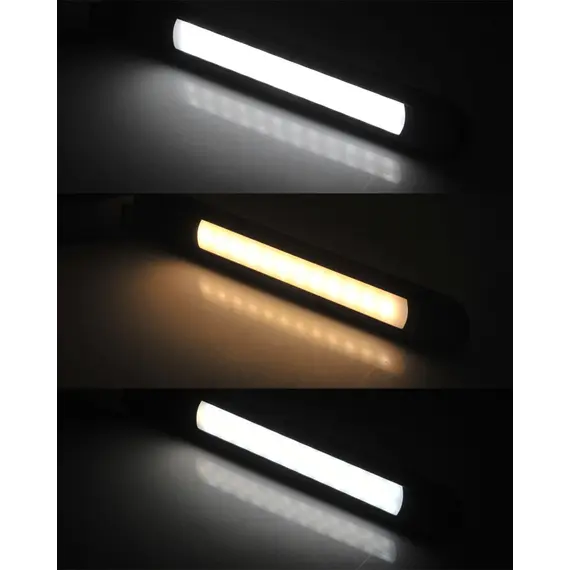 Настільна лампа Goldlux 325044 Neptun Led 1x7W 4000K+RGB 450Lm IP20 BK, зображення 5