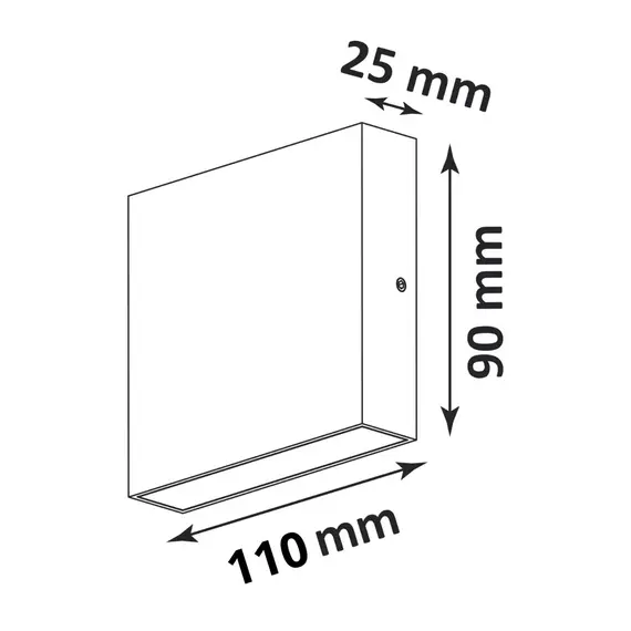Уличный светильник Goldlux 315670 Chicago Led 1x3.5W 4000K 250Lm IP44 WH, изображение 3
