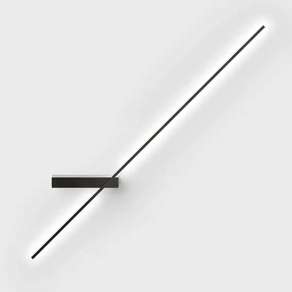 Накладний настінний світильник, поворотний ARROW L, L885mm, H180mm, SP47mm, LED 11W, 3000K, 470Lm, CRI>90, 300mA, DIM DALI, 220-240V, IP20, опаловий, титановий