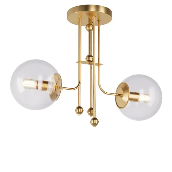 Люстра PikArt Brass&Glass 6162, зображення 2