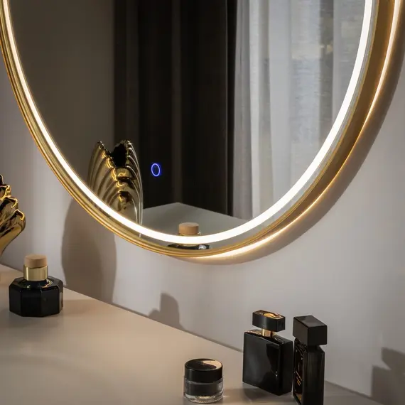Дзеркало з підсвічуванням Zuma Line LUSTRO LED 80 cm 3117, изображение 7