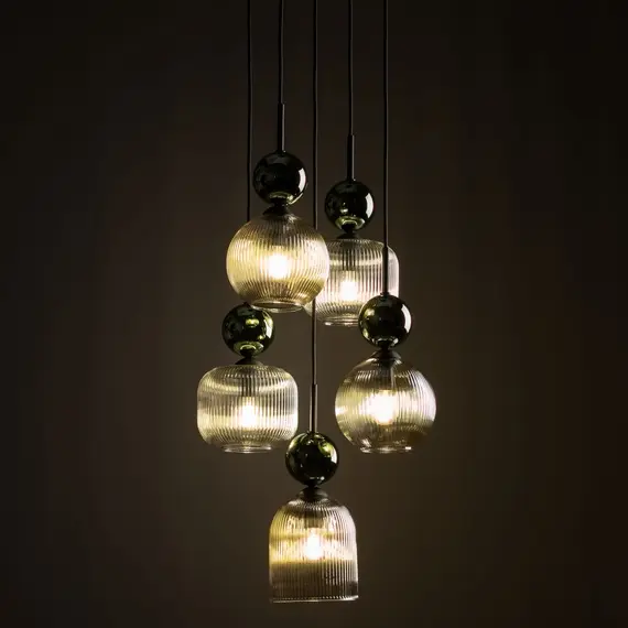 Люстра TK-Lighting SOPHIA GREEN COGNAC (11149), изображение 3