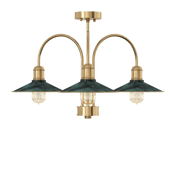 Люстра PikArt Brass&Glass 35086-1