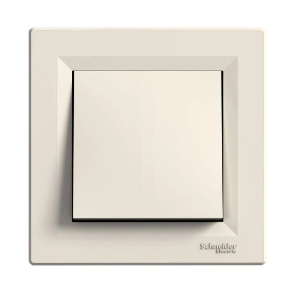 Выключатель 1-кл IP44 "Asfora", (цвет крем) EPH0100223