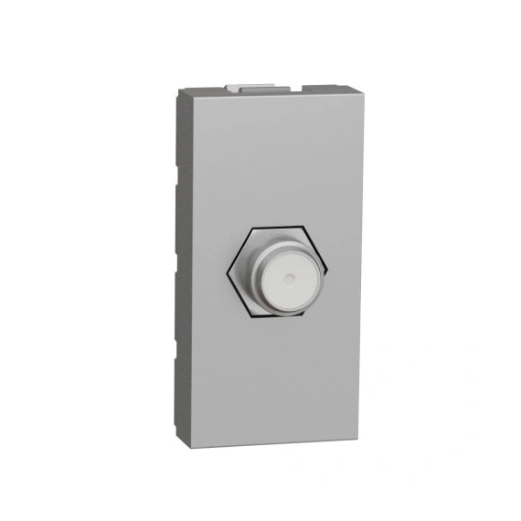 Розетка Coaxial F-type, 1-мод., Unica New NU346830