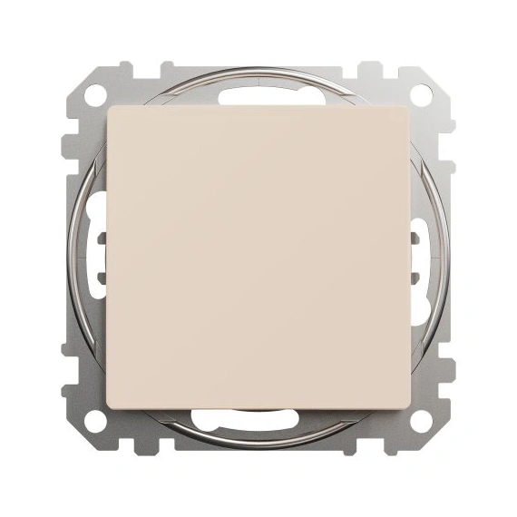 Вимикач 1-кл SE Sedna Design SDD112101 бежевий