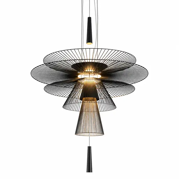 Люстра Fenses Lamp 052082/800-1000 bk, изображение 3