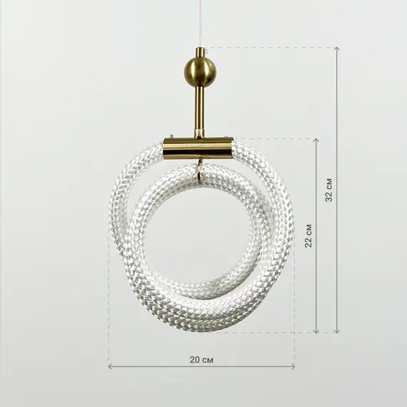 Підвіс Linef JU25 AB TEXTILE MJ201-400 AB, изображение 3