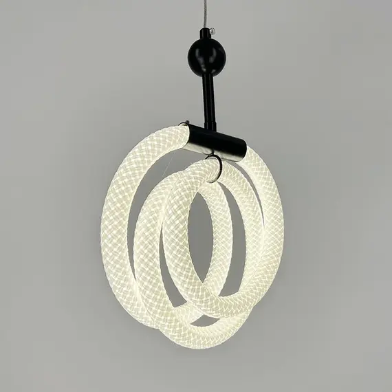 Підвіс Linef JU25 BK TEXTILE MJ201-400 BK, зображення 5