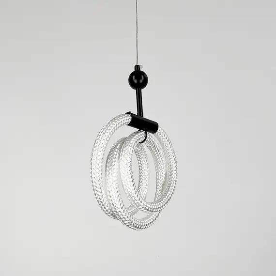 Підвіс Linef JU25 BK TEXTILE MJ201-400 BK, зображення 8