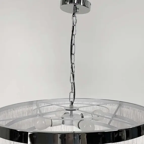 Люстра Linef MJ294 MJ294-600 Silver+WT, зображення 5