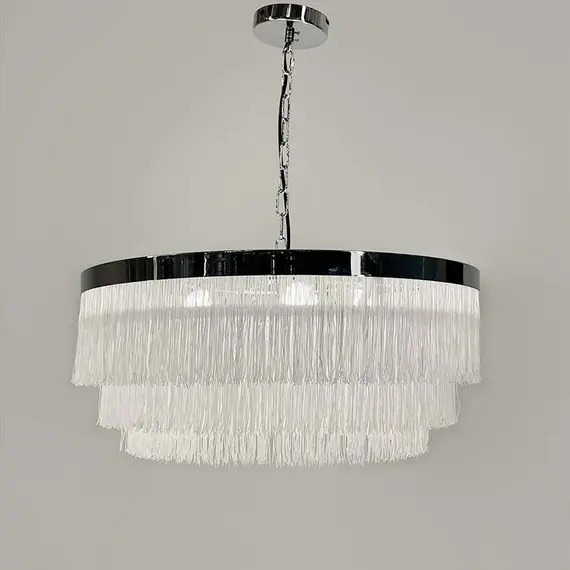 Люстра Linef MJ294 MJ294-800 Silver+WT, зображення 2