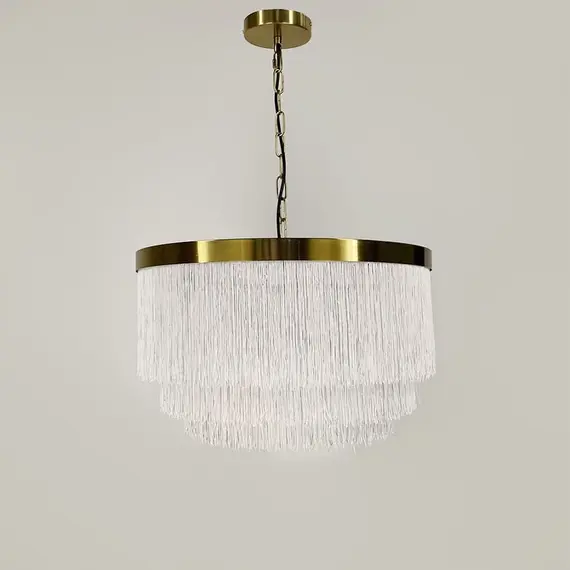 Люстра Linef MJ294 MJ294-500 AB+WT, изображение 4