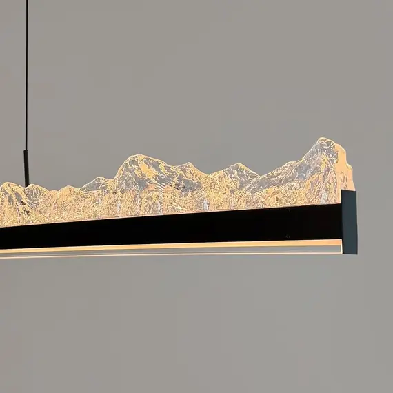 Люстра Linef MJ374 MJ374-L1200 BK ACRYLIC, изображение 4