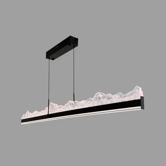 Люстра Linef MJ374 MJ374-L1200 BK ACRYLIC, изображение 3