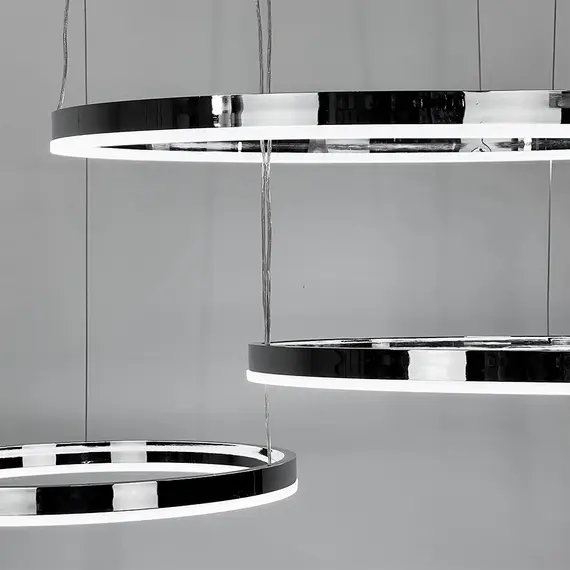 Люстра Linef MJ73/93 MJ73-600+500+400 CH, зображення 5