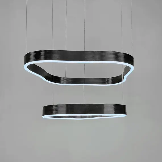 Люстра Linef PCL004 PCL004-600*400 BK, Колір корпусу: Чорний, зображення 5