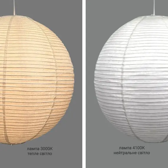 Підвісний світильник Linef ORGANIC LIGHT RP004-600 WT, зображення 4