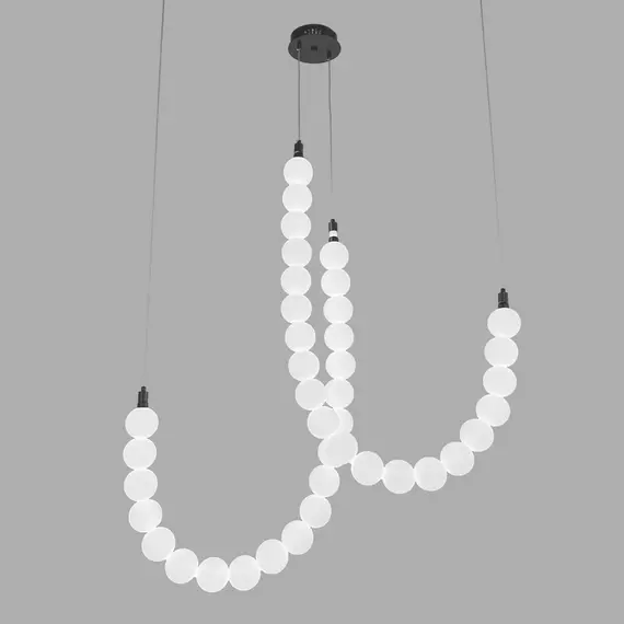 Люстра Linef PEARL BK SG09/40 BK, зображення 3