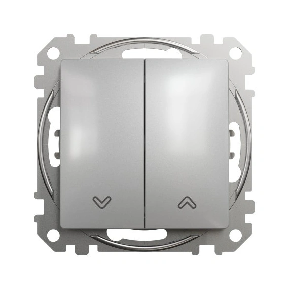 Кнопковий вимикач для жалюзі 2-кл SE Sedna Design SDD113114