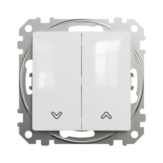 Выключатель для жалюзи 2-кл SE Sedna Design SDD111104 белый