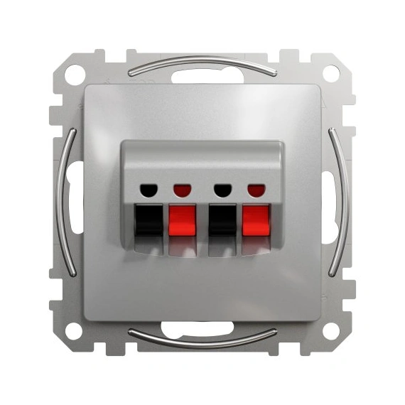 Аудиорозетка SE Sedna Design SDD113411 алюминий