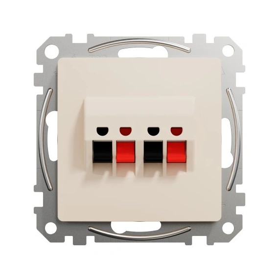 Аудіорозетка SE Sedna Design SDD112411 бежевий
