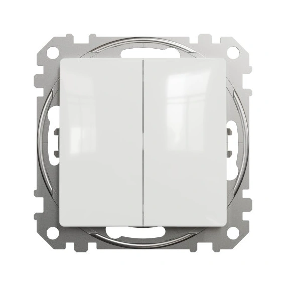 Переключатель 2-кл SE Sedna Design SDD111108 белый
