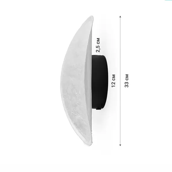 Бра Linef BM 1 WBM1 BK+WT, изображение 6