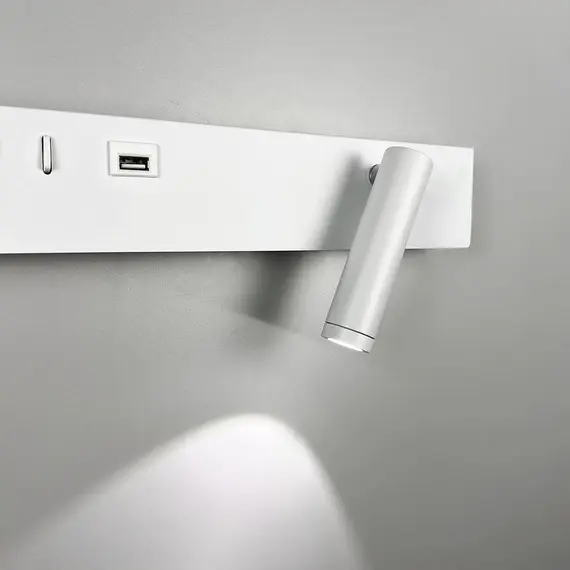 Бра Linef WJ 028/2 WJ028/2 L WT (лівий) + USB-A, зображення 5