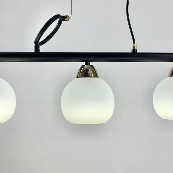 Люстра Linef YQ 307 YQ307/3 AB+BK+WT, изображение 3