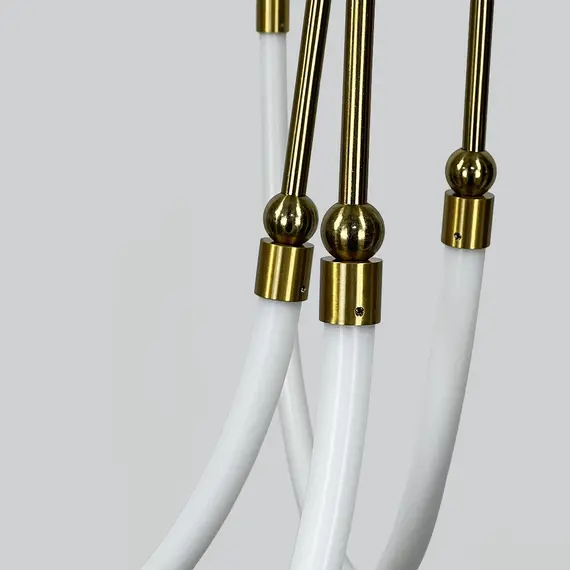 Люстра Linef MBJ 1 A99-2000*2000-6 AB, Колір корпусу: Латунь, зображення 3