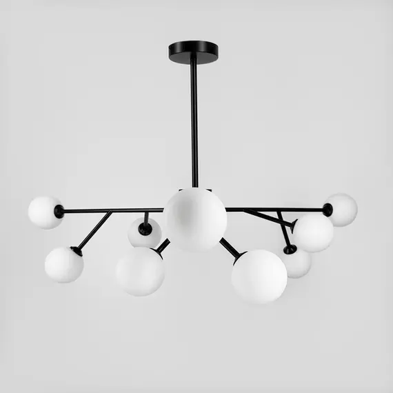 Люстра Linef AOC 19 AB AOC19/9 BK G9, изображение 3