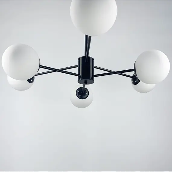 Люстра Linef CD111 CD111/6 BK+WT, зображення 7