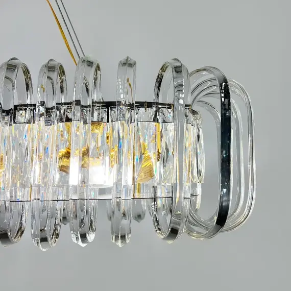 Люстра Linef D 3008 D3008-L1000 GD+CL, зображення 4