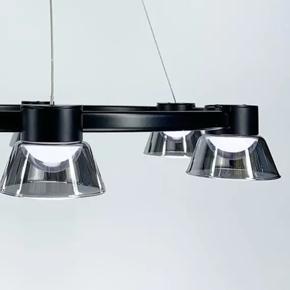 Люстра Linef D 8323, MJ 179 D8323-800 BK, изображение 5