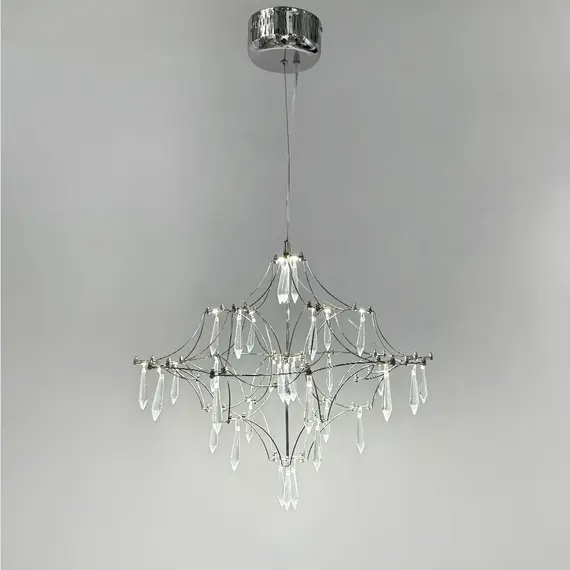 Люстра Linef СТРУКТУРИ CHROME MJ156-600 CH, зображення 7